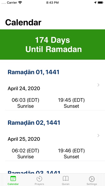 Ramadan Times 2020