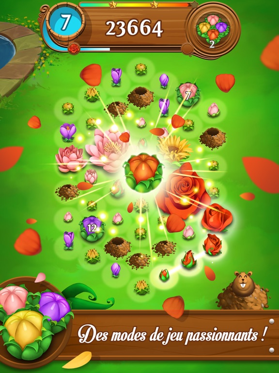 Screenshot #4 pour Blossom Blast Saga