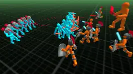 Game screenshot Stickman Neon Battle Simulator apk