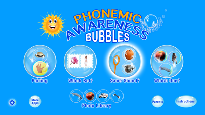 How to cancel & delete PHONEMIC AWARENESS BUBBLES Dlx from iphone & ipad 1