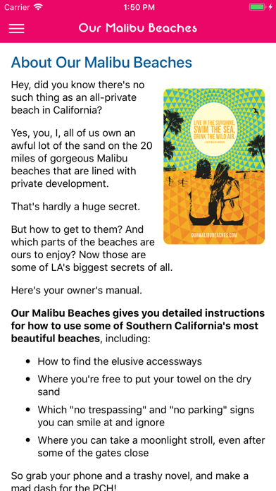 Our Malibu Beaches Screenshot