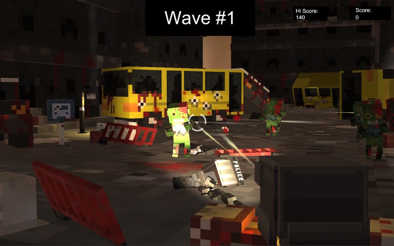 Screenshot #1 pour Killing Zombies Apocalypse