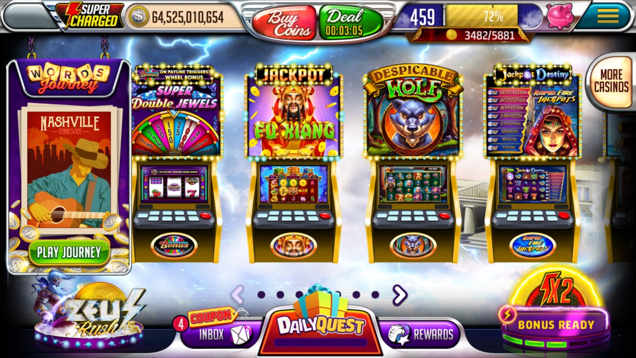 Screenshot 1 of Vegas Downtown Slots & Words