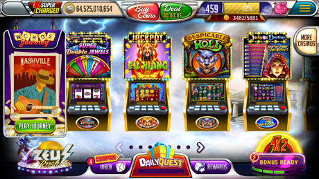 Vegas Downtown Slots & Words 的 App Store 截图 1