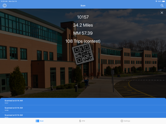Active4me Scanner iPad screenshot 2 - Health & Fitness app