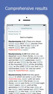 bible and strong’s concordance iphone screenshot 2