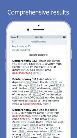 Game screenshot Bible and Strong’s Concordance apk