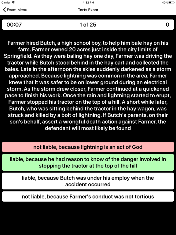 Screenshot #6 pour Bar Exam Buddy 2022-2023