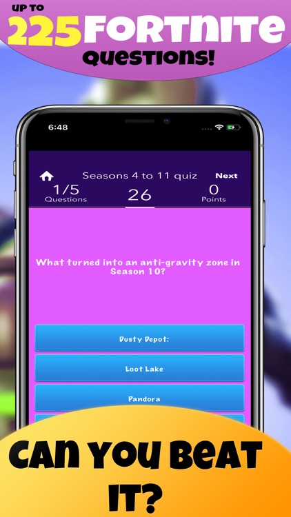 Quiz For Fortnite Fans By Mohamed Bennouf