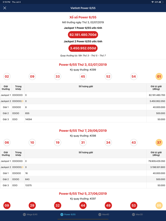 Xo so truc tiep - Live Xo so iPad screenshot 7 - Entertainment app
