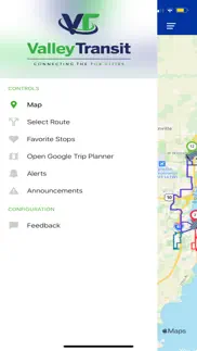 valley transit iphone screenshot 1