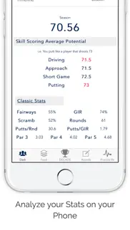 birdiefire stats and scoring iphone screenshot 2