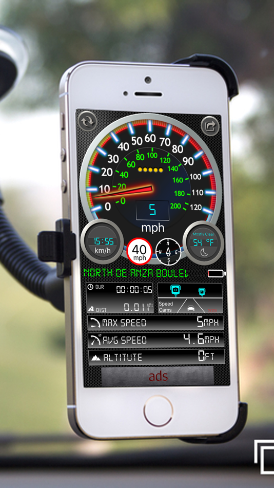 #8. Speedmeter + (iOS) 由: UniCom Technology