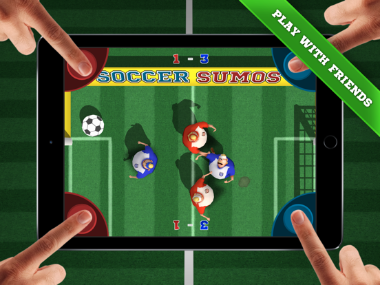 Screenshot #1 for Soccer Sumos - party game!
