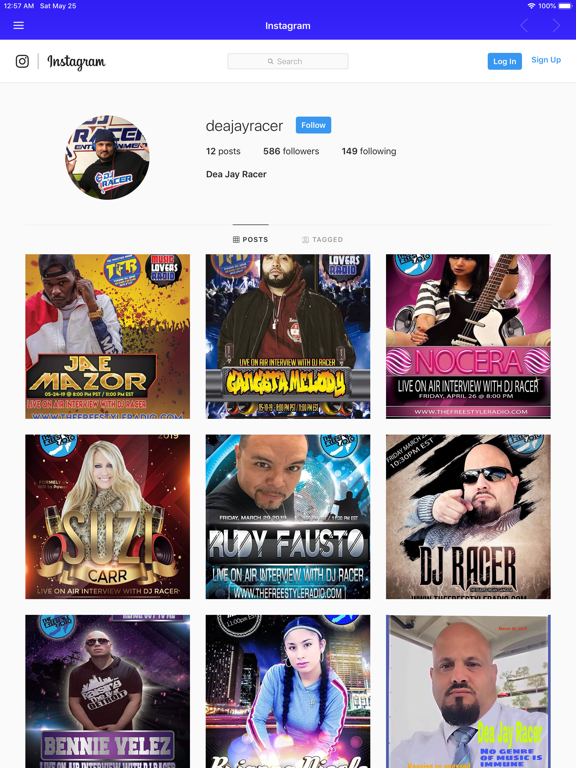 Music Lovers Radio iPad screenshot 5 - Music app