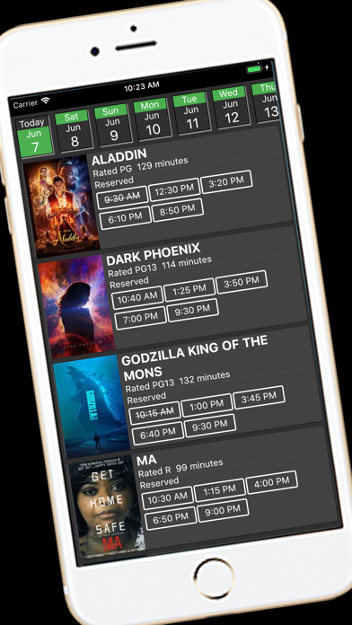 Cinema City 9 iPhone screenshot 1 - Entertainment app