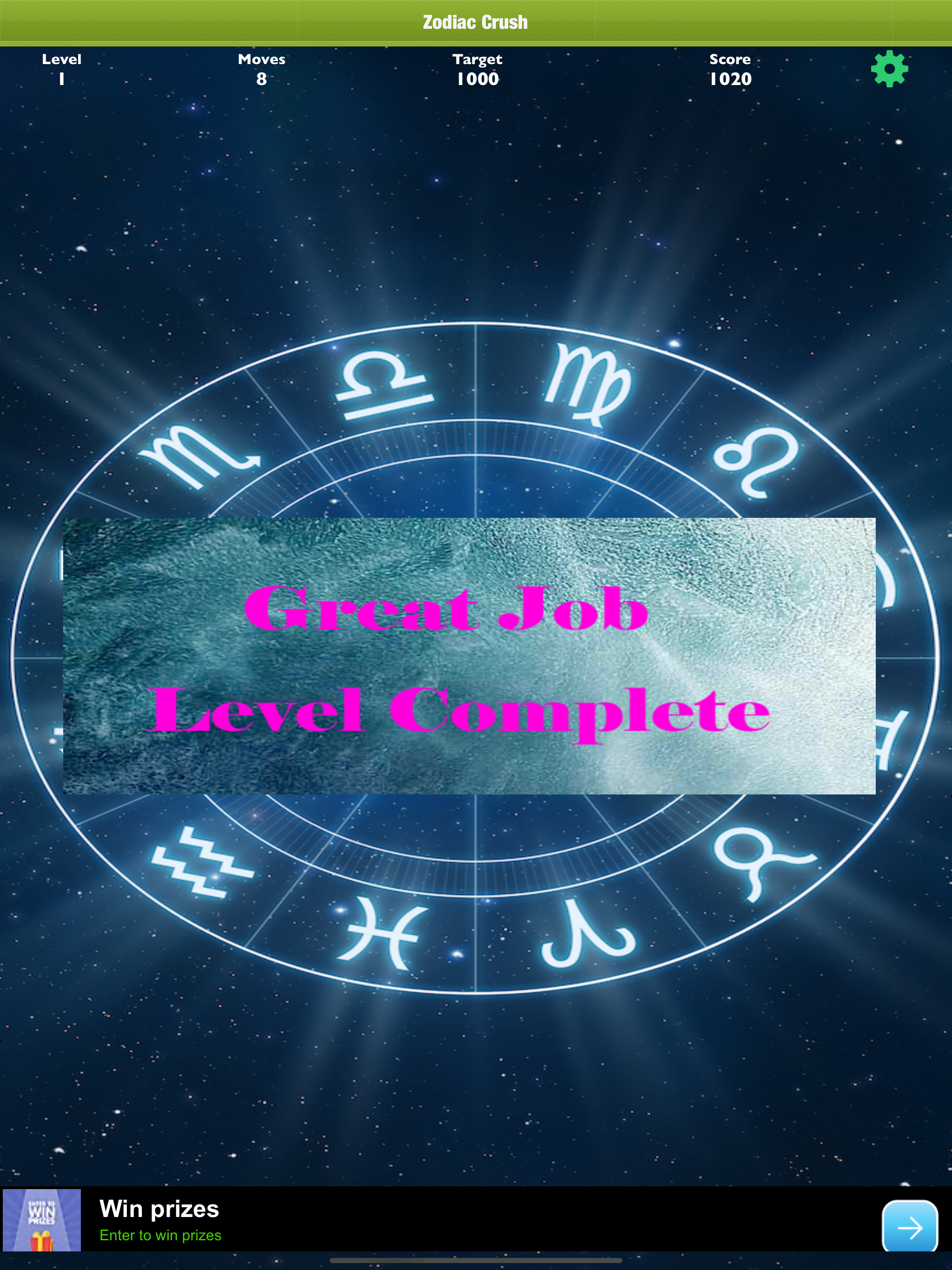 Zodiac Crush - Match 3 screenshot 9