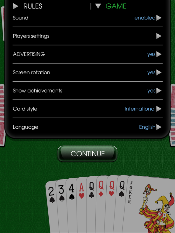 Rummy HD screenshot