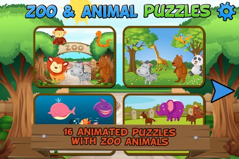 Zoo and Animal Puzzlesのおすすめ画像1