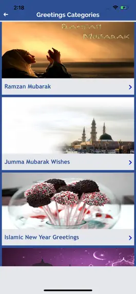 Game screenshot Islamic Greetings For Festival mod apk