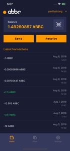 Aladdin Wallet screenshot #1 for iPhone