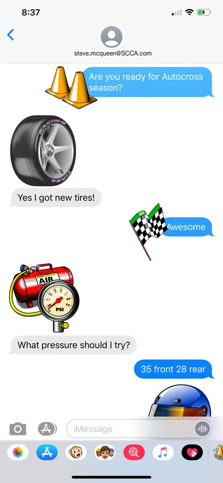 Autocross Stickers