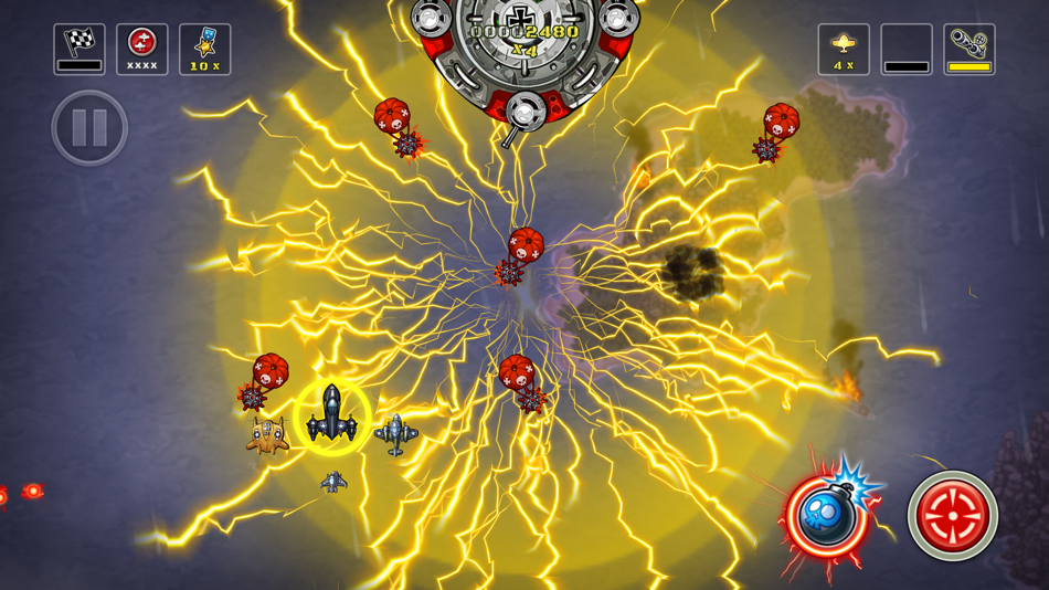 #4. Aces of the Luftwaffe Squadron (iOS) Podle: HandyGames
