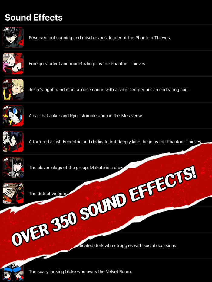 Persona Soundboard