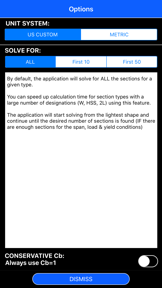 Steel Beams Bulk Checker screenshot