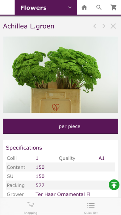 VRM Webshop Screenshot