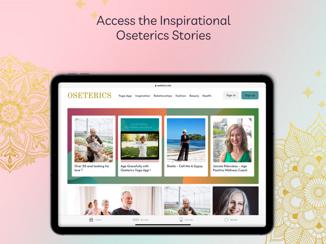 ‎Oseterics Yoga | Active Aging Capture d'écran