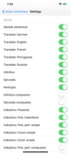 10000 Spanish Verbs screenshot #5 for iPhone