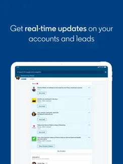 LinkedIn Sales Navigator iPad image 1