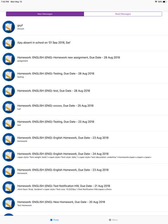 Screenshot #5 pour Parent Connect eTechSchool