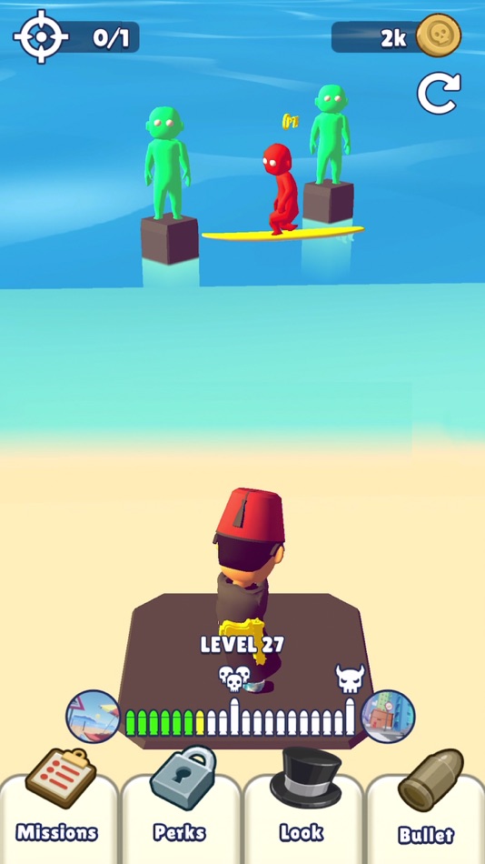 #4. Bullet Bender (iOS) 由: Lion Studios