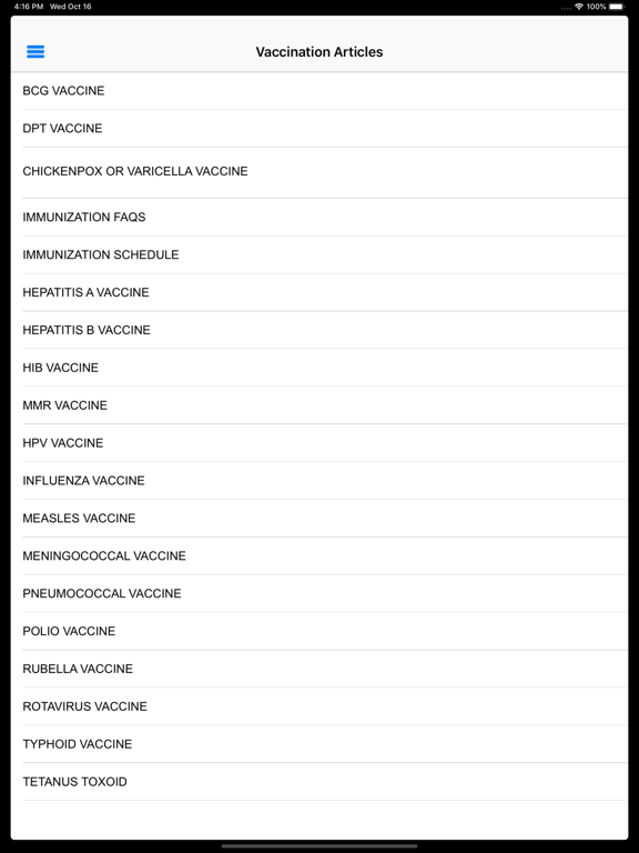 Screenshot #6 pour Vaccine Reminder - Pediatrics