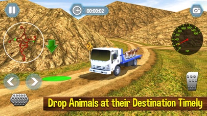Safari Animals Truck Transport screenshot 2