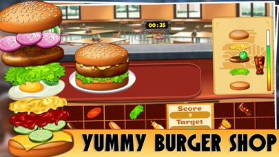 Yummy Burger Shop Screenshot