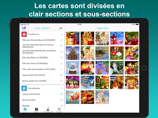Screenshot #5 pour Cartes de voeux