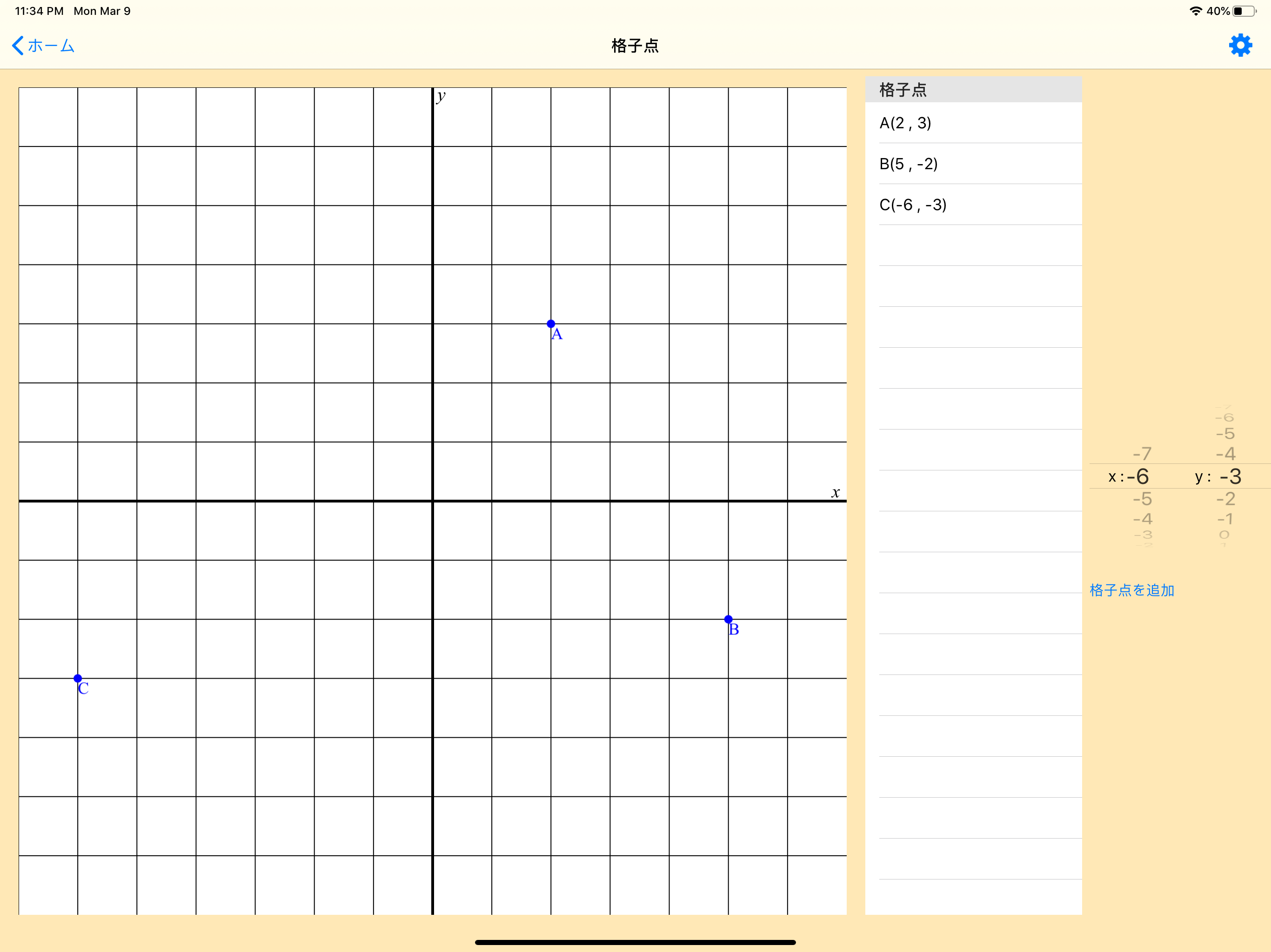 中学数学グラフ