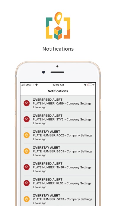 Inteluck Tracking Screenshot