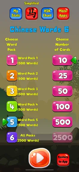 Game screenshot Learn Chinese Words HSK 6 mod apk