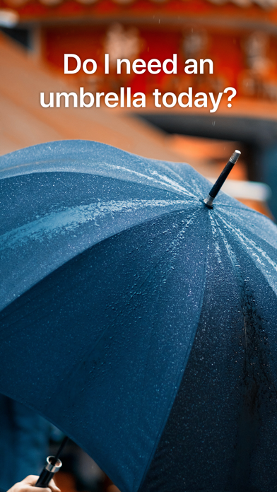 Umbrella – Daily rain alerts Screenshot