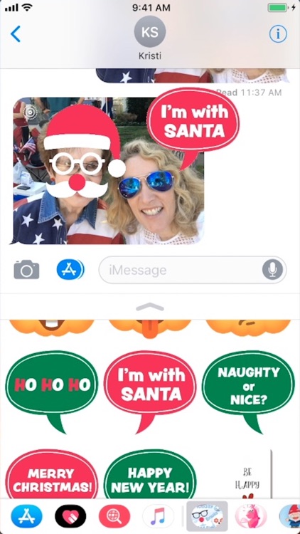 Holiday Emoji Stickers & Bits screenshot-0