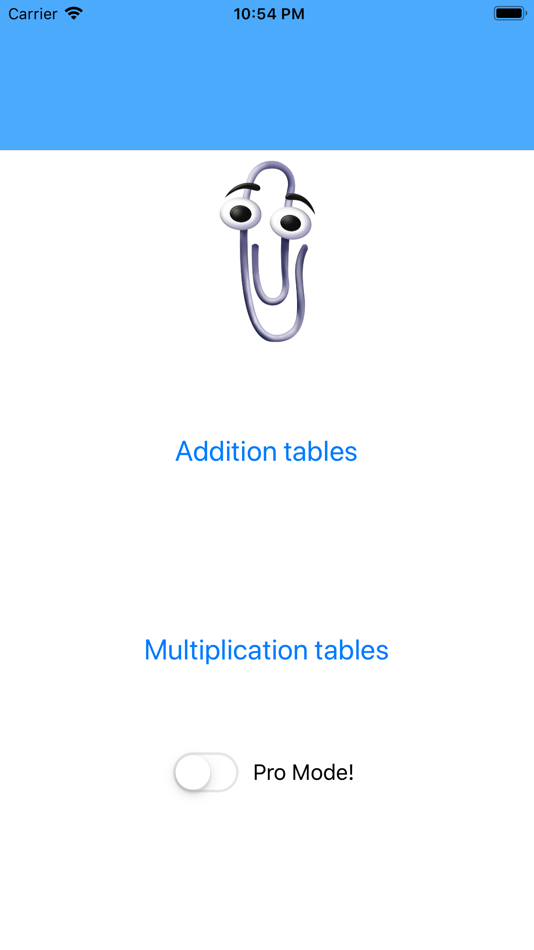 #1. Mes Tables (iOS) By: Nicolas GAILLET