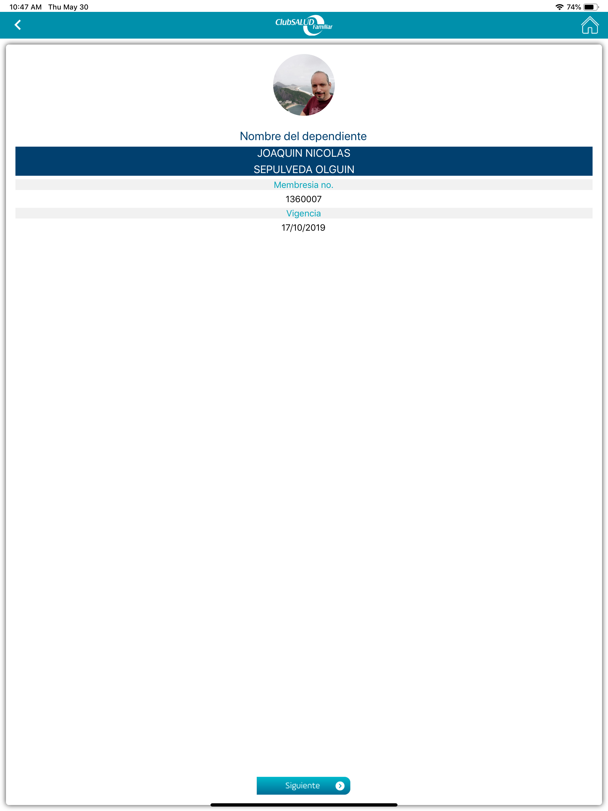 ClubSalud screenshot 7