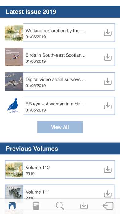 British Birds Online app screenshot