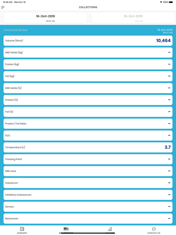 Screenshot #6 pour Danone Milk Data Analyser