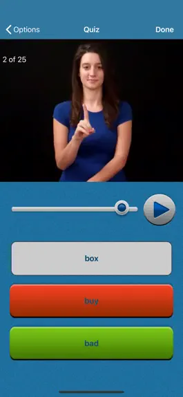 Game screenshot ASL Fingerspell Dictionary hack