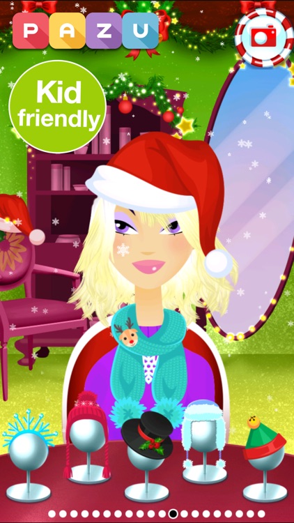 Girls Hair Salon Christmas screenshot-0